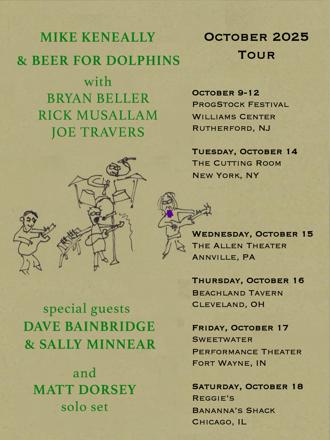 BFD Oct. '25 tour poster